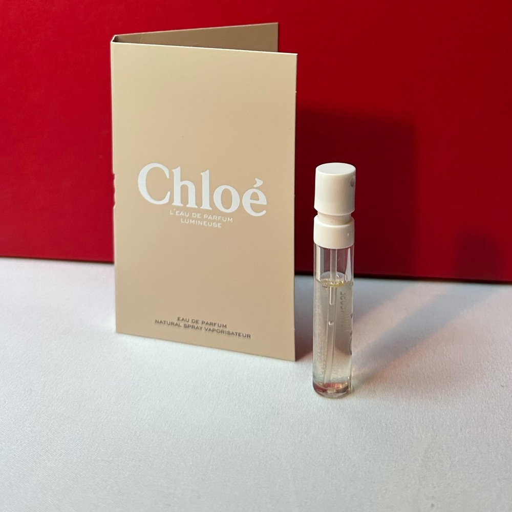 5/$15 Chloé Eau de Lumineuse 1.2ml Sample